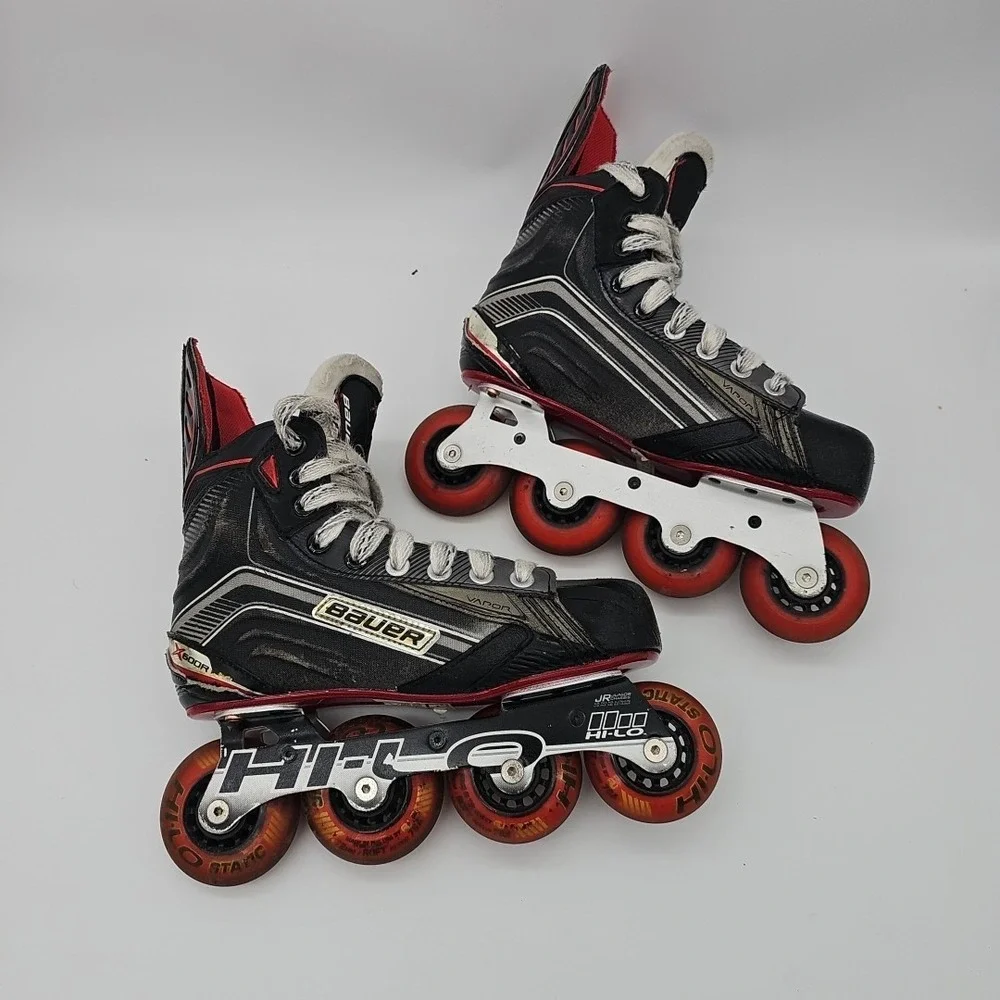 Bauer Vapor X600R Inline Hockey JR Junior Skates Size 4.5R, US 5.5 , UK 5, EU 38